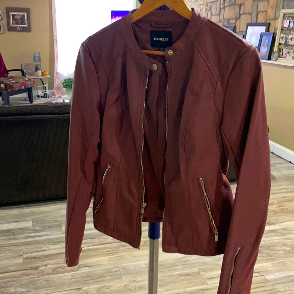 Pleather jacket